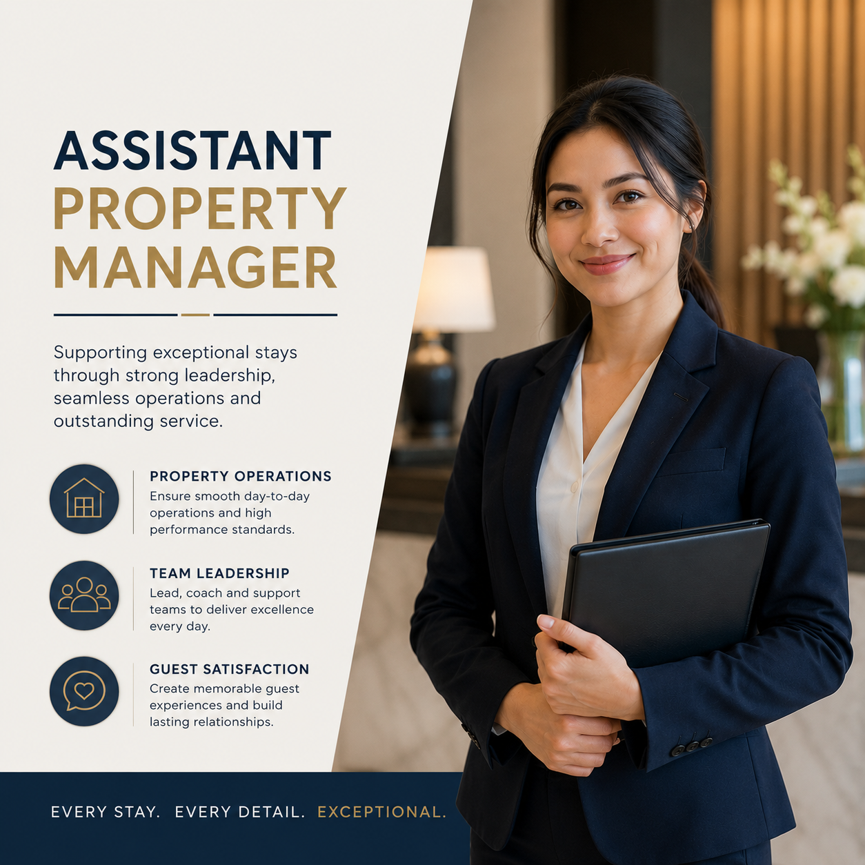 Assistant Property Manager at Imperial Stay